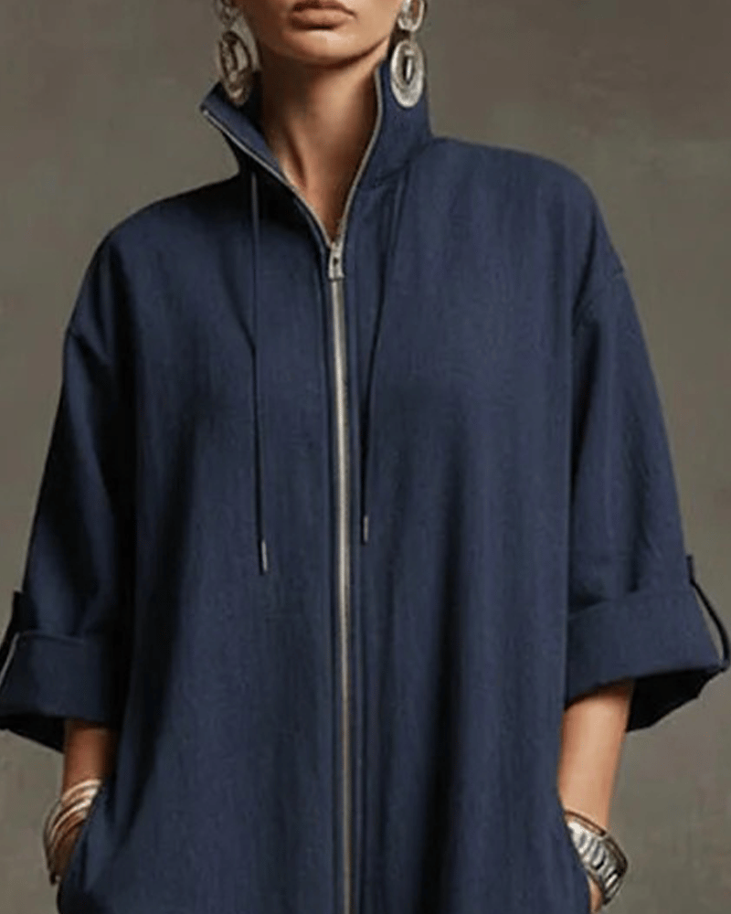 Skylar | Zip Front Jumpsuit