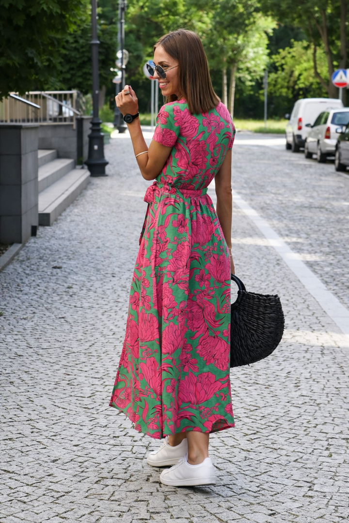 Anna - Dress with Floral Print Spring/Summer