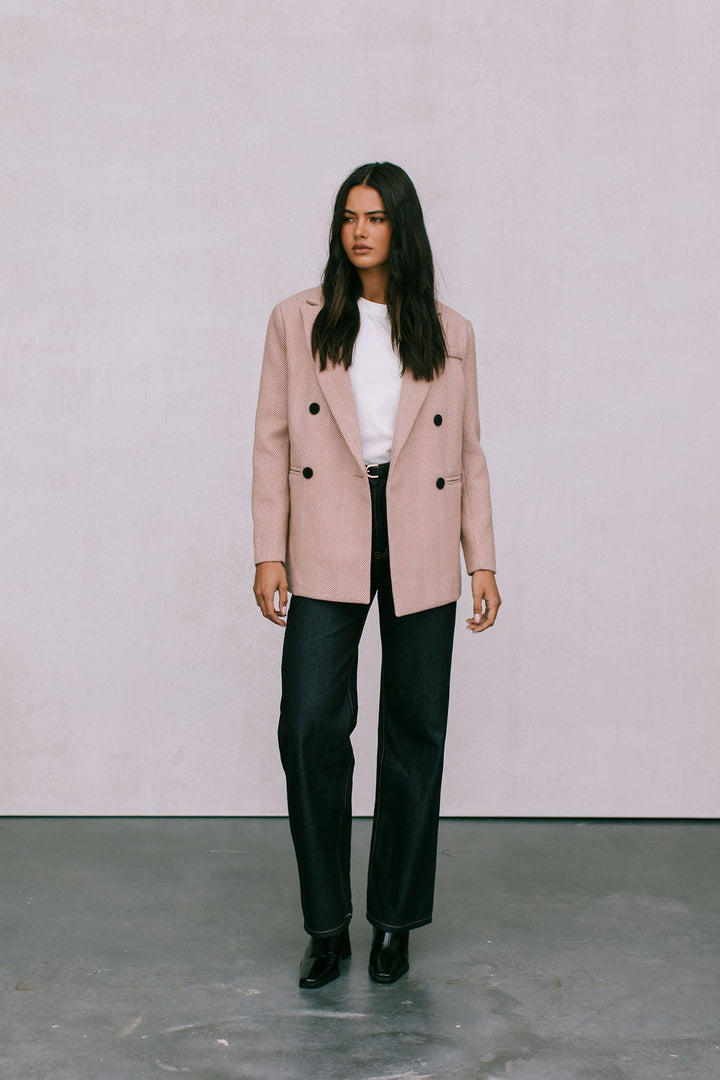 Mila Blazer Beige