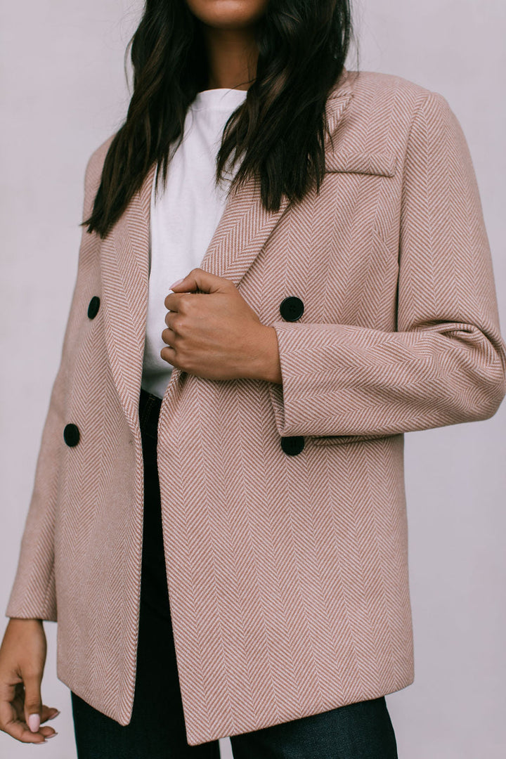 Mila Blazer Beige