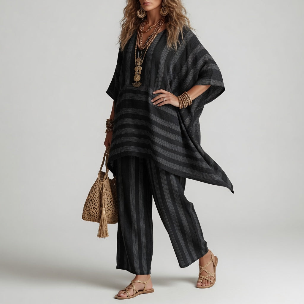 Serena™ — Striped Bohemian Freedom Mediterranean Set