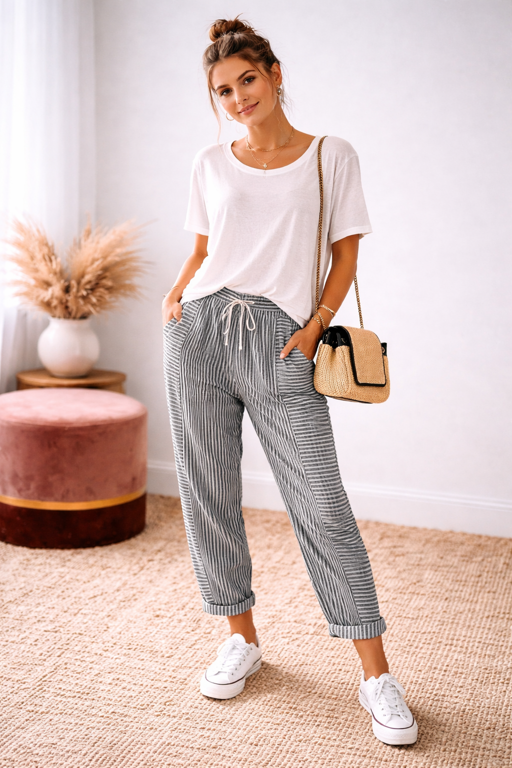 Amy™ | Effortless High-Waist Flattering Pants