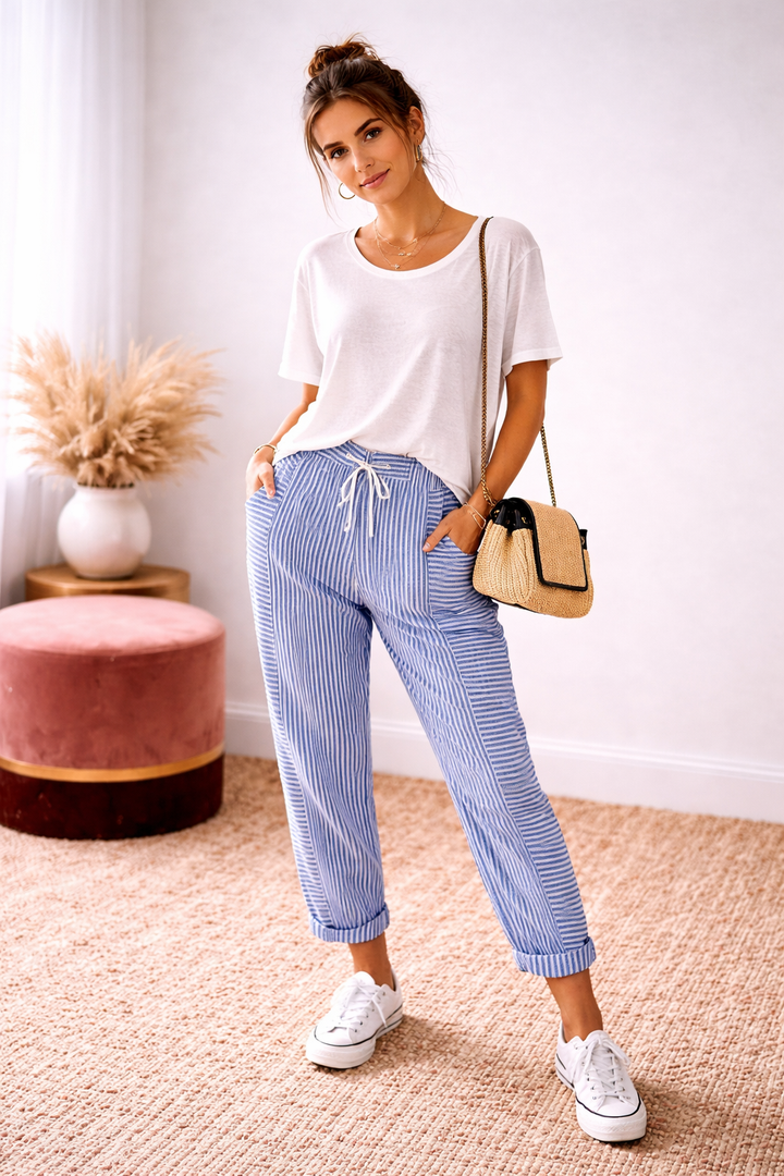 Amy™ | Effortless High-Waist Flattering Pants