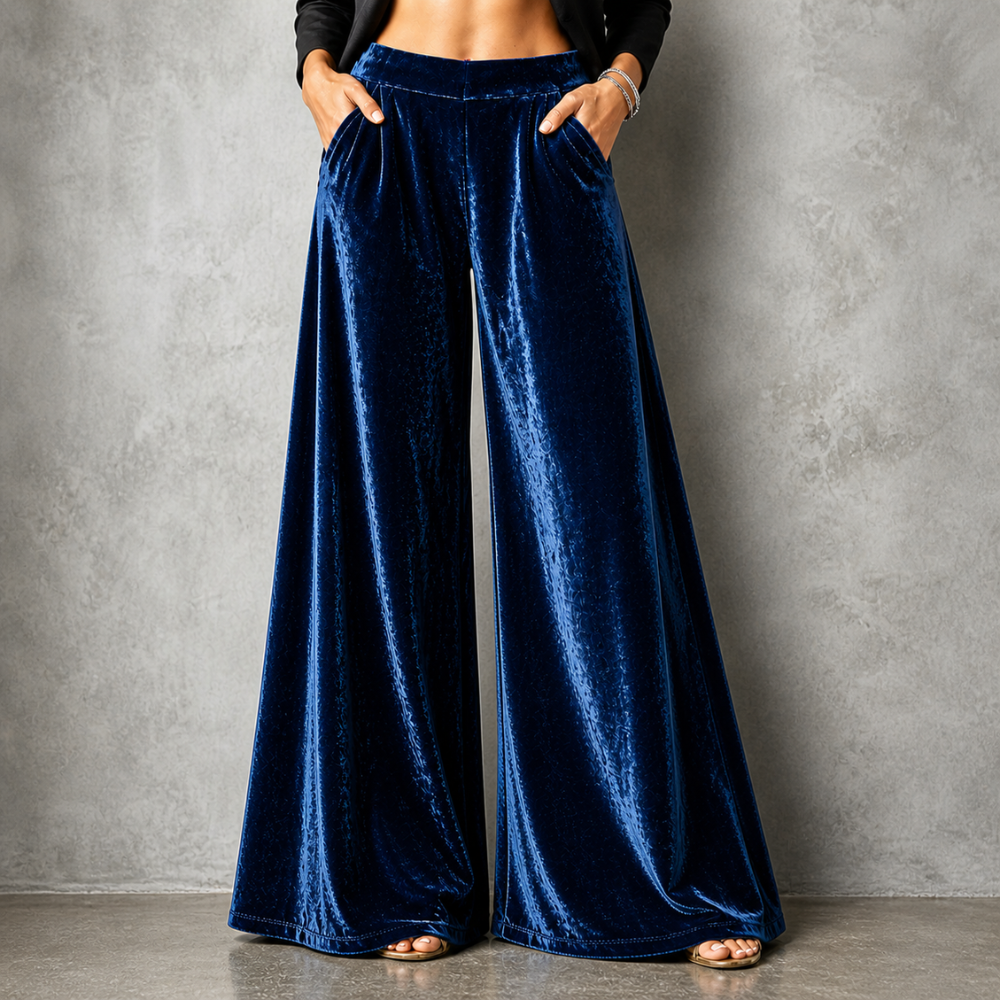 Maude™ - Coastal Boho Wide-Leg Pants