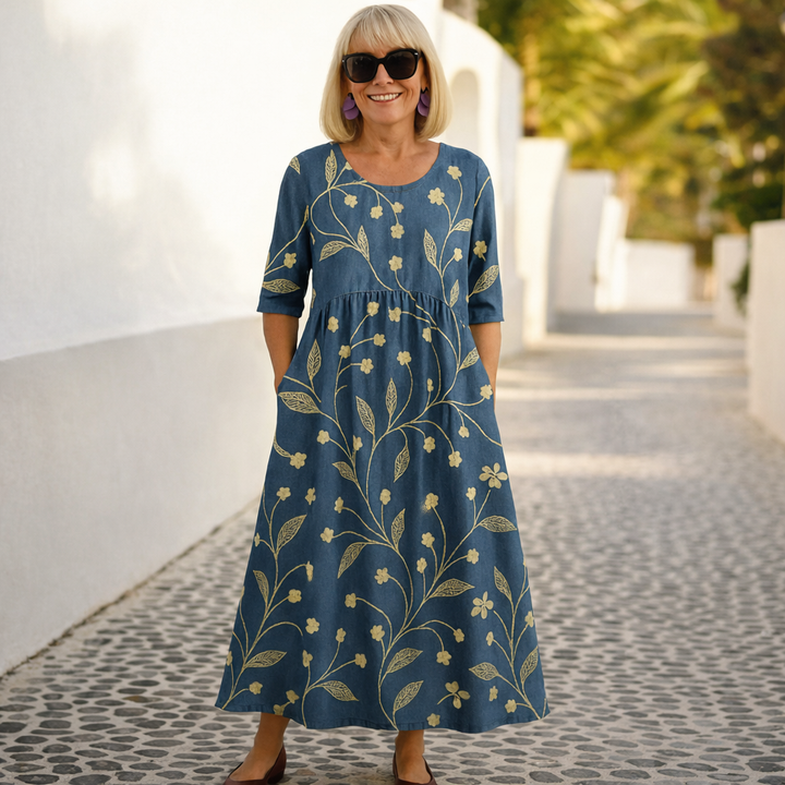 Lily™ | Midi Dress – Effortless Elegance