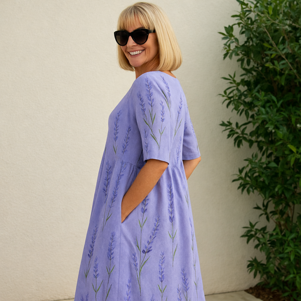 Lily™ | Midi Dress – Effortless Elegance
