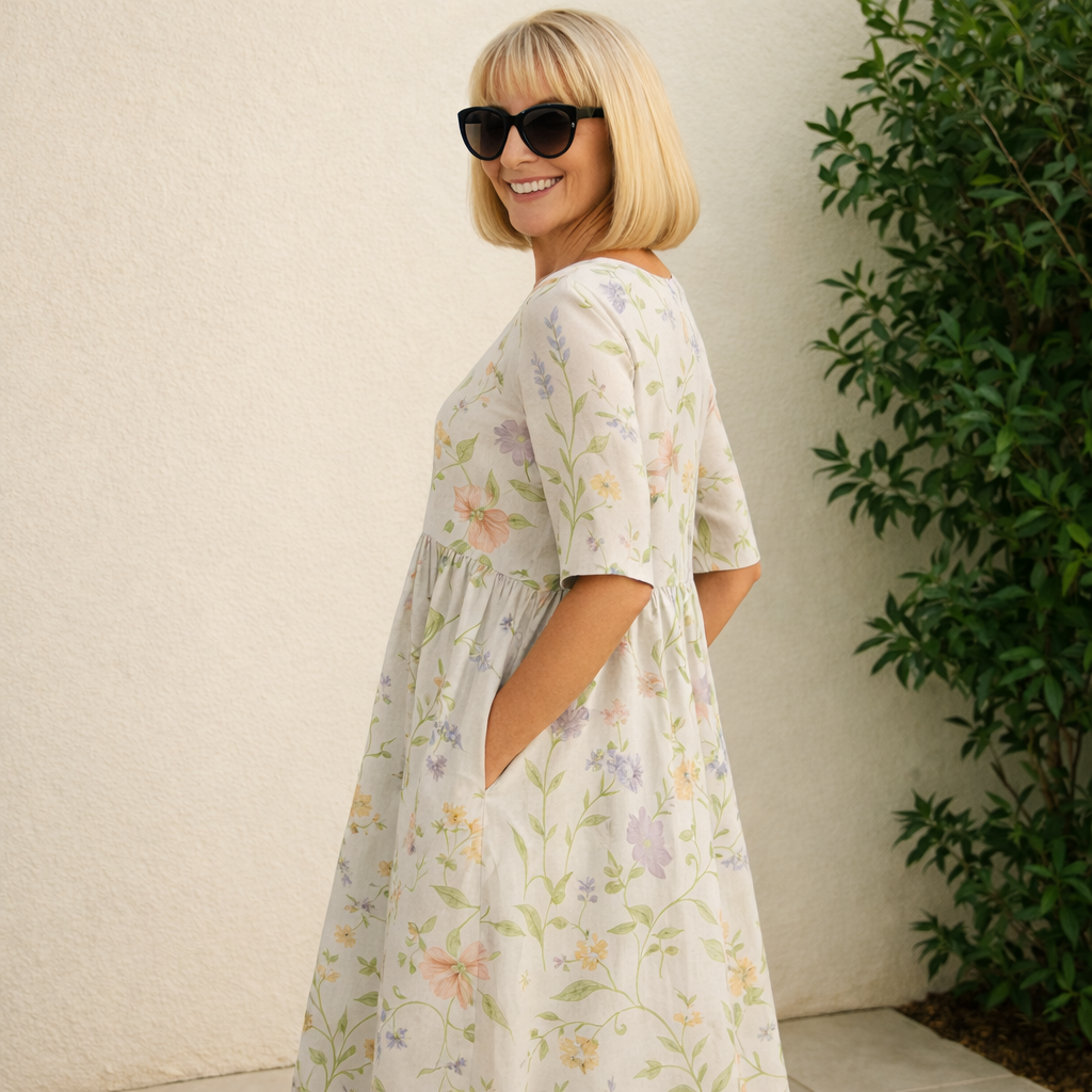 Lily™ | Midi Dress – Effortless Elegance