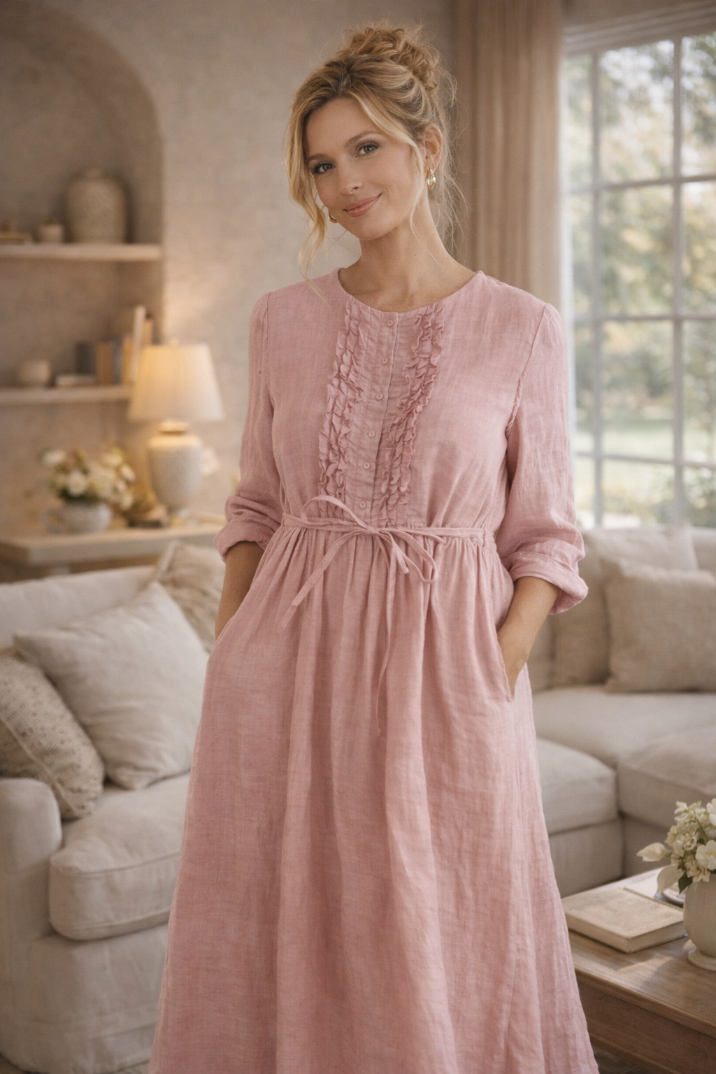 Iris™ | Effortless Comfort Midi Dress