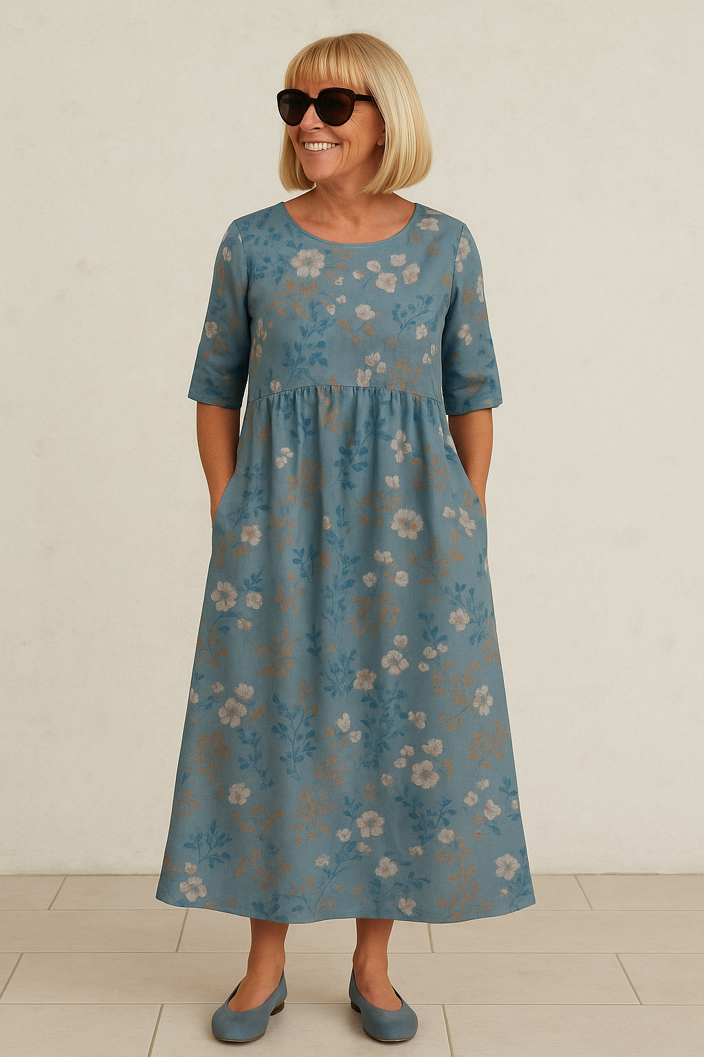 Lily™ | Midi Dress – Effortless Elegance