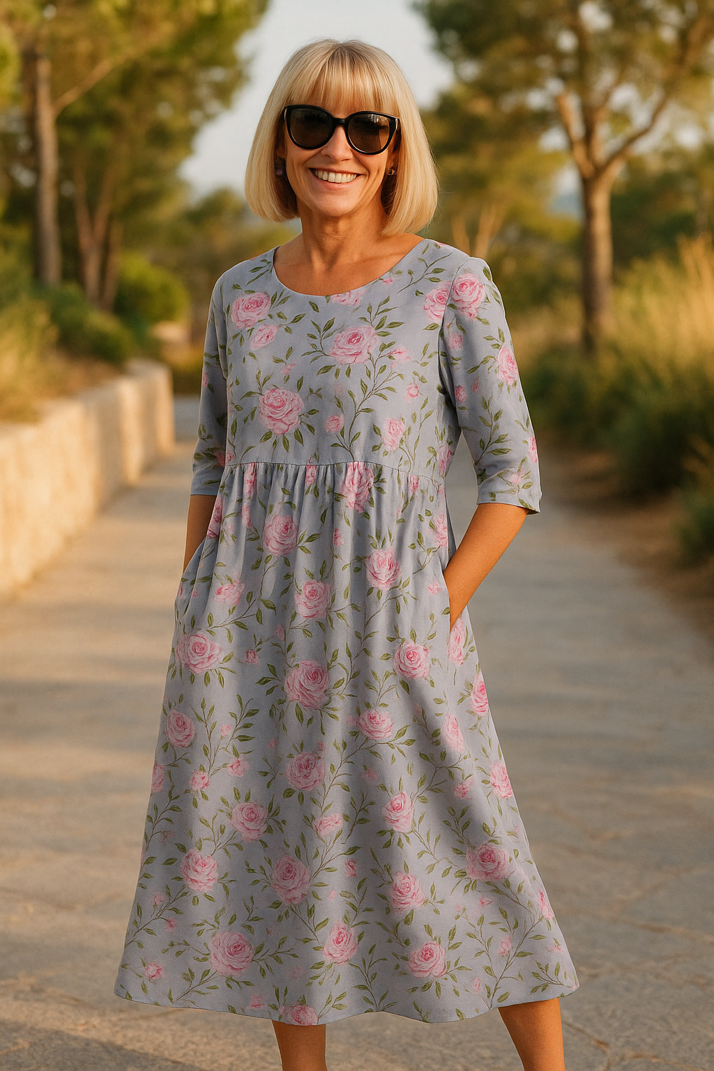Lily™ | Midi Dress – Effortless Elegance