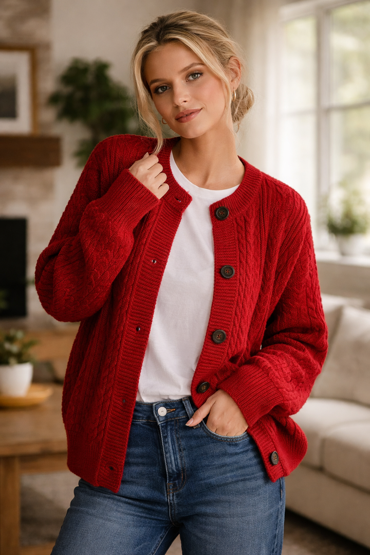 Hannah™ | Elegant Knit Cardigan