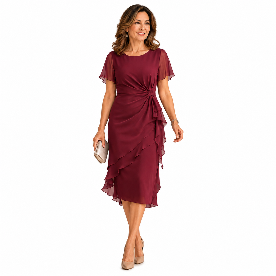 Sara™ - Elegant dress with fluid and feminine design