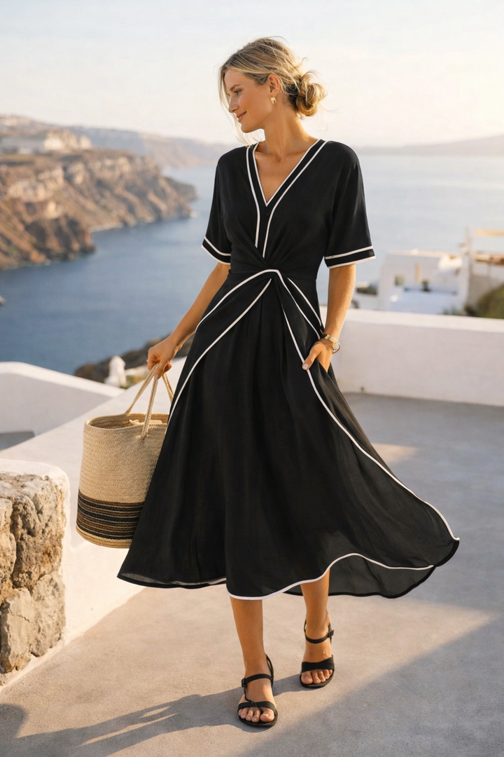Isabella™ | Coastal Wrap Dress