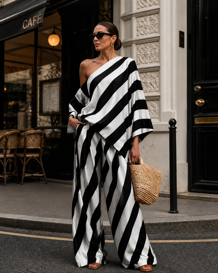 Arabella™ | Luxe Striped Co-Ord Set