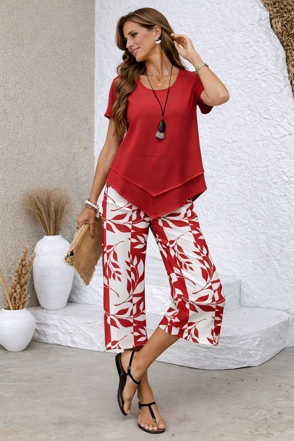 Sophie™ | Relaxed Botanical Two-Piece Set