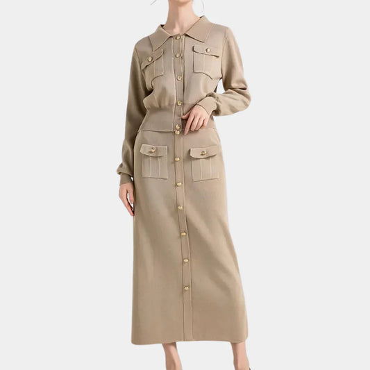 Eléna – Chic Viscose 2-Piece Women’s Set | Modern Elegance Meets Comfort