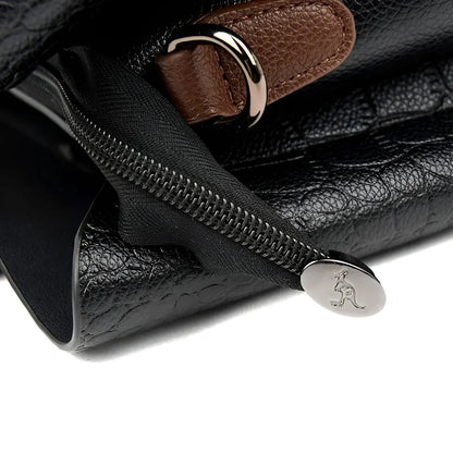 Elena – Structured Croc-Pattern Handbag | Stylish Utility with Everyday Charm