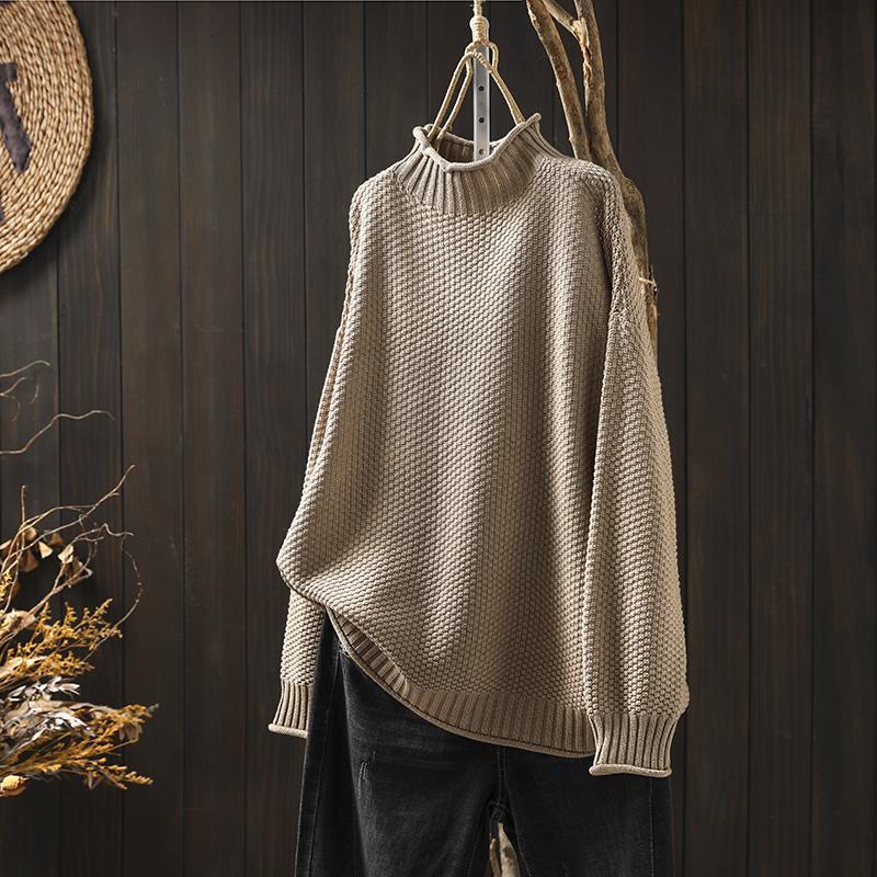 Grace™ | Relaxed Fit Waffle Sweater