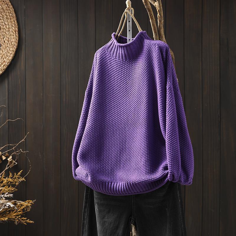 Grace™ | Relaxed Fit Waffle Sweater