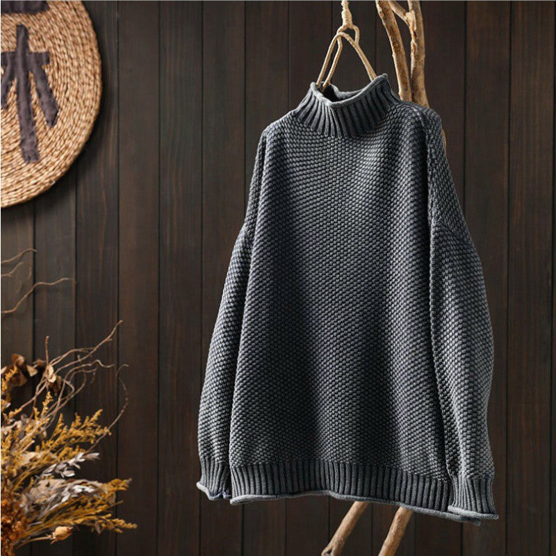 Grace™ | Relaxed Fit Waffle Sweater
