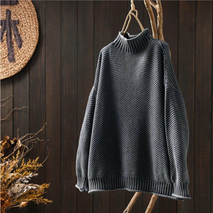 Grace™ | Relaxed Fit Waffle Sweater