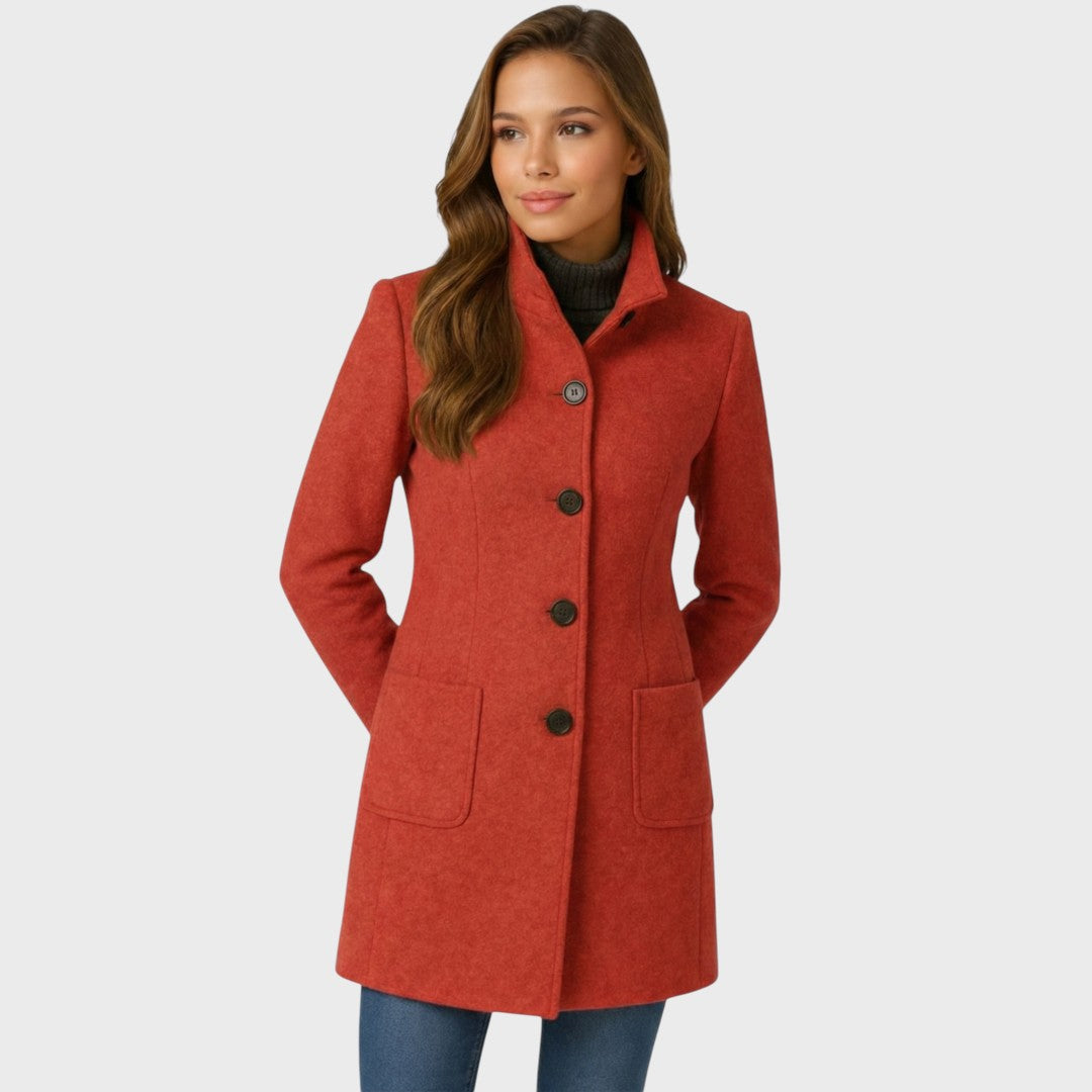 Jessica™ | Elegant Button Up Coat