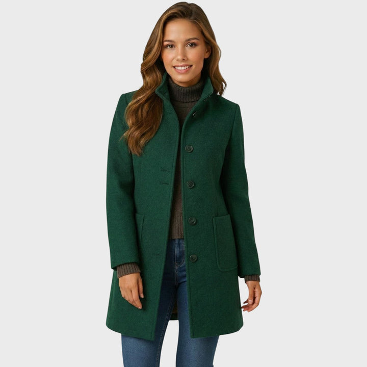 Jessica™ | Elegant Button Up Coat