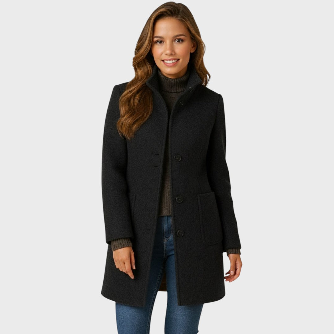 Jessica™ | Elegant Button Up Coat