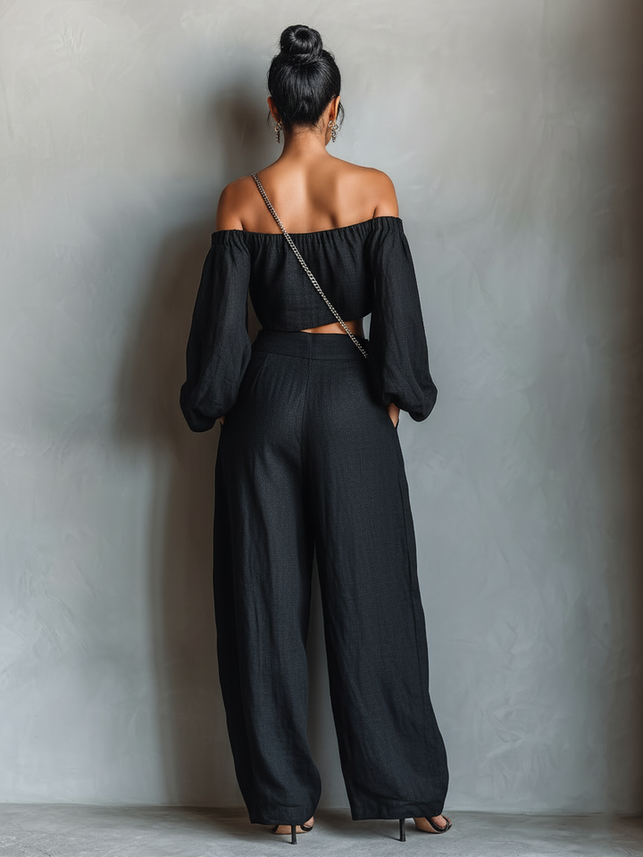Abigail™ | Linen Strapless Set