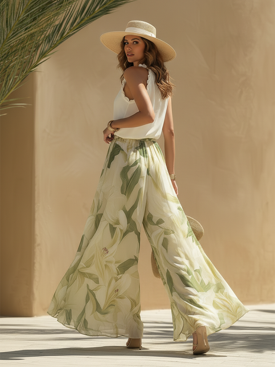 Maren™ Elegant Lily Printed Fluid Set