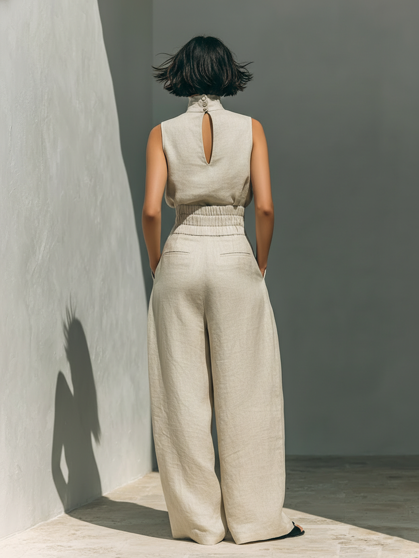 Sienna™ - Linen Blend Two-Piece Set