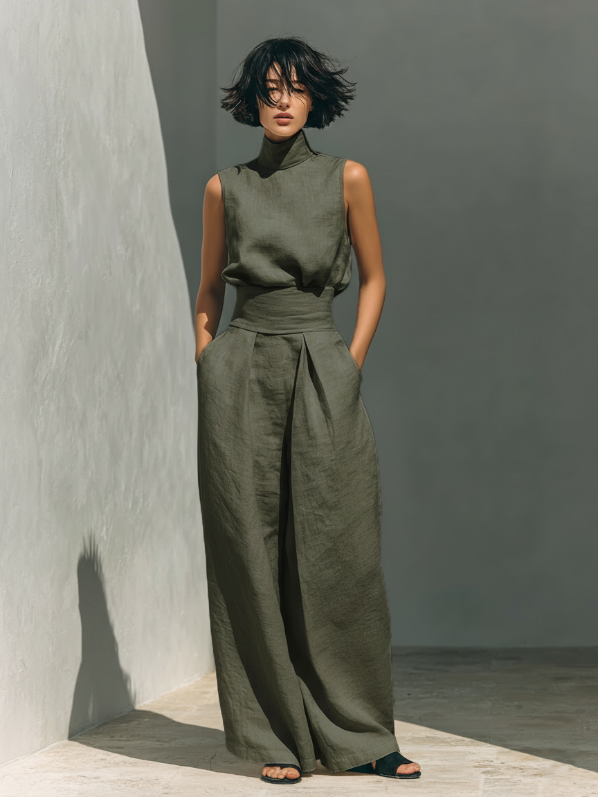 Sienna™ - Linen Blend Two-Piece Set