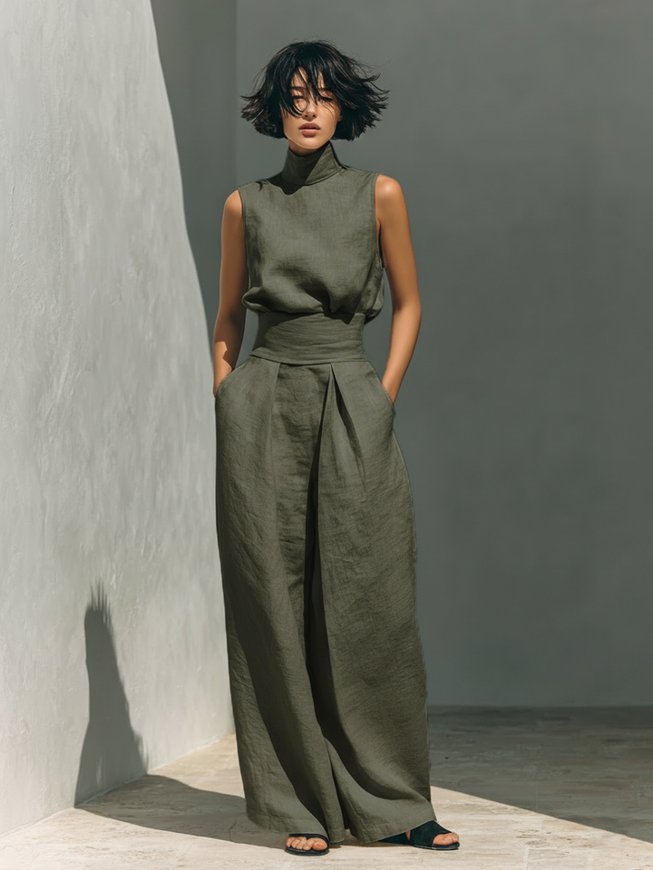 Sienna™ - Linen Blend Two-Piece Set