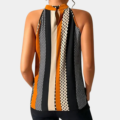 Giada – Women's Sleeveless Halter Top | Lightweight, Chic, and Perfect for Summer Days