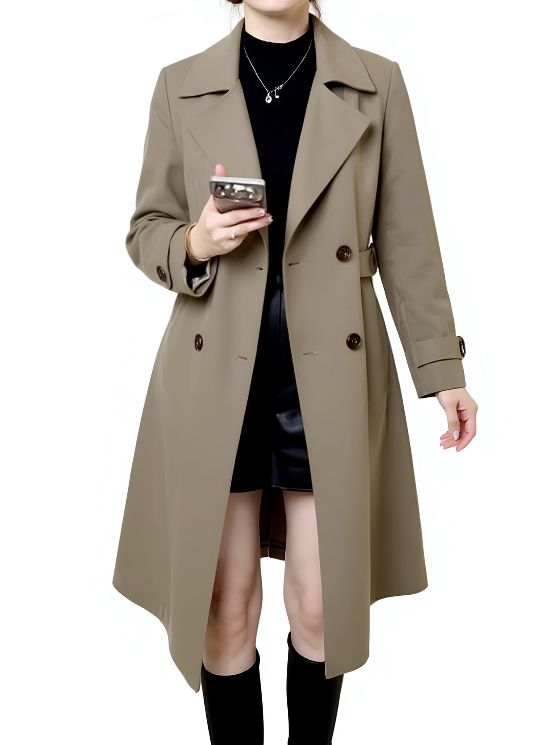 Lilly™ | Sophisticated Trench Coat