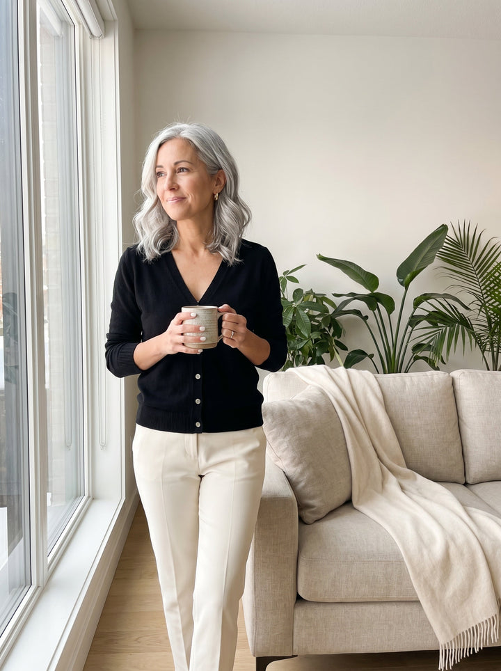 Beatrix™ | Elegant V-Neck Cardigan