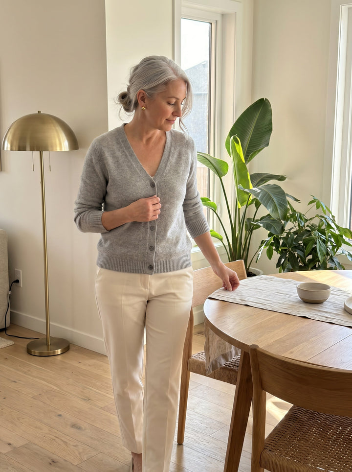 Beatrix™ | Elegant V-Neck Cardigan