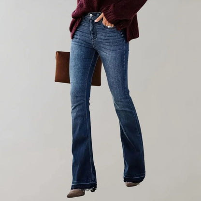 Léonie – Women’s Casual Flared Jeans | Sculpting Fit and Effortless Elegance