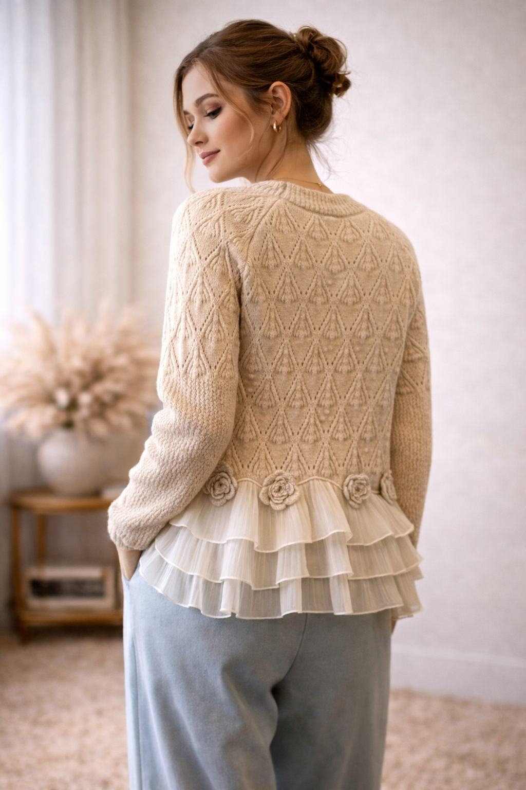 Gracie™ – Textured Knit Sweater
