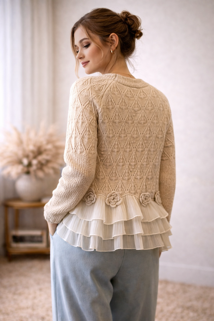 Gracie™ – Textured Knit Sweater