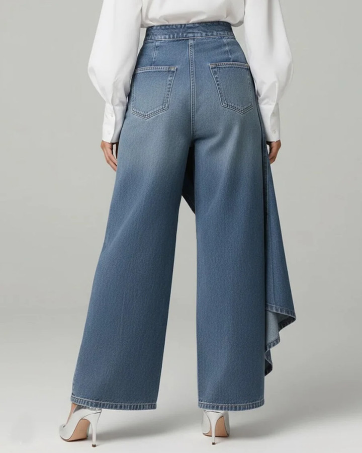 Lornbridge™ - Slim Fit Denim Wrap Jeans