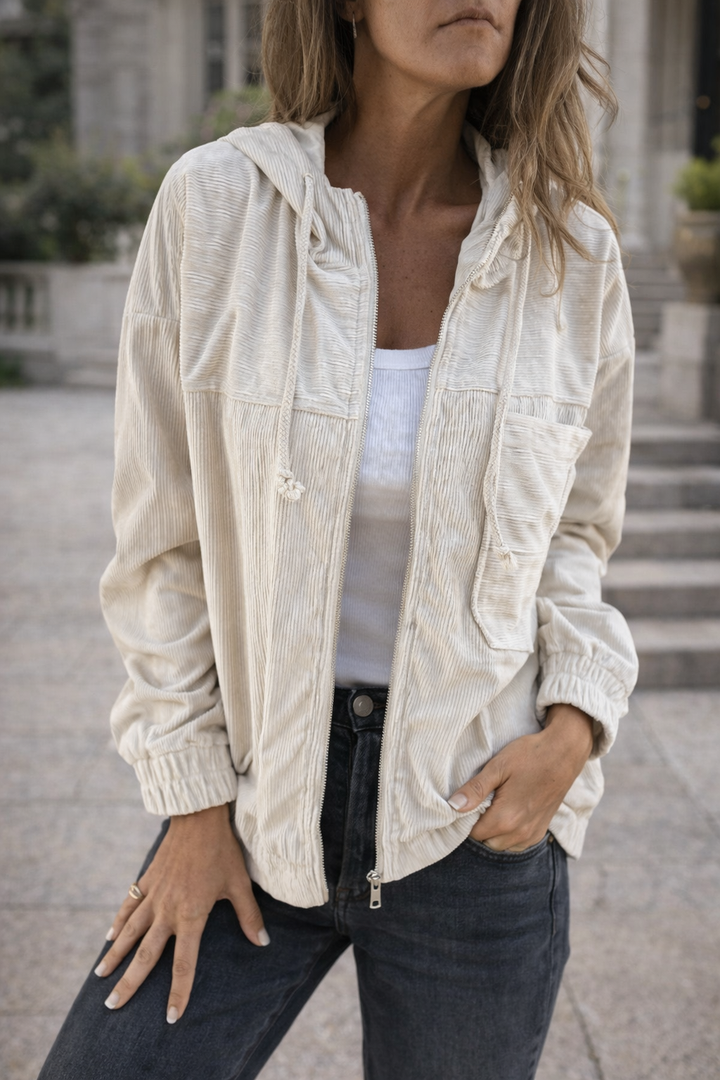 Florence™ | Textured Zip Jacket