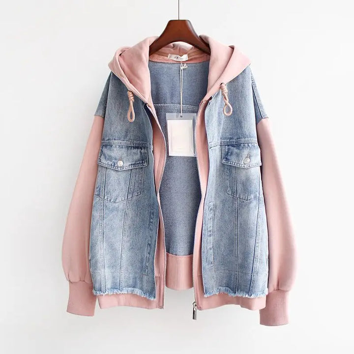 MIRA | Dual-Tone Denim Jacket