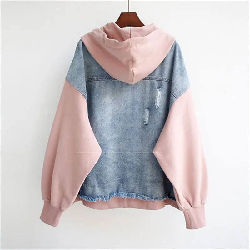 MIRA | Dual-Tone Denim Jacket