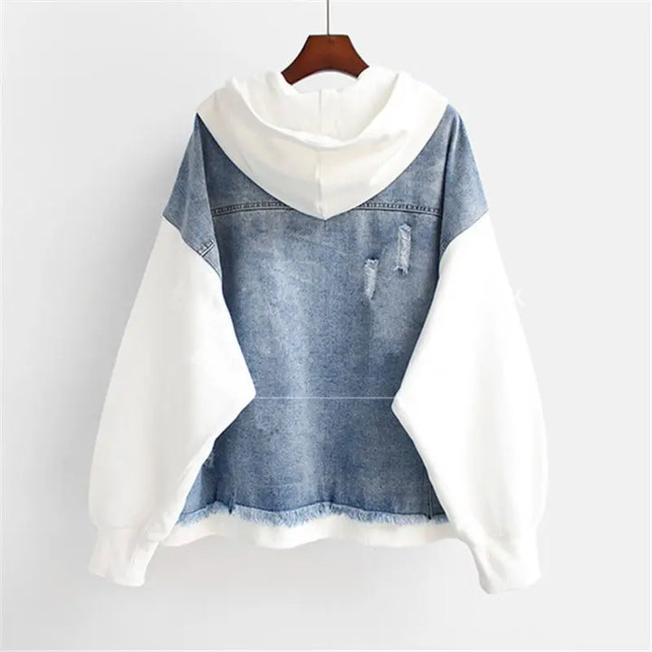 MIRA | Dual-Tone Denim Jacket