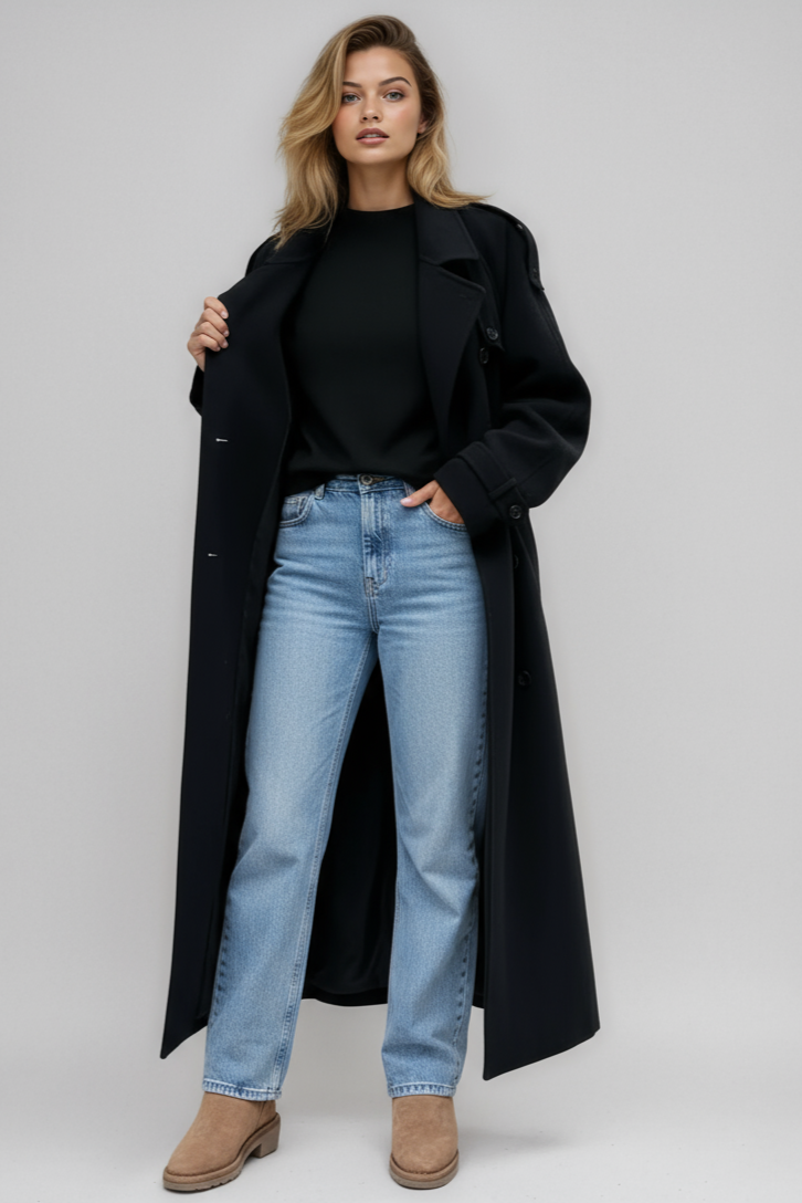 Clara™ | Oversized Trench Coat