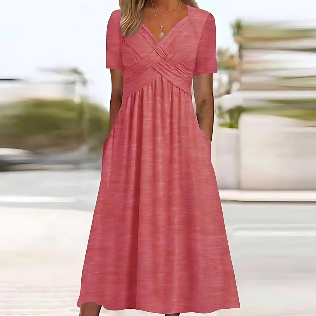 Cecily™ | ELEGANT A-LINE MIDI DRESS