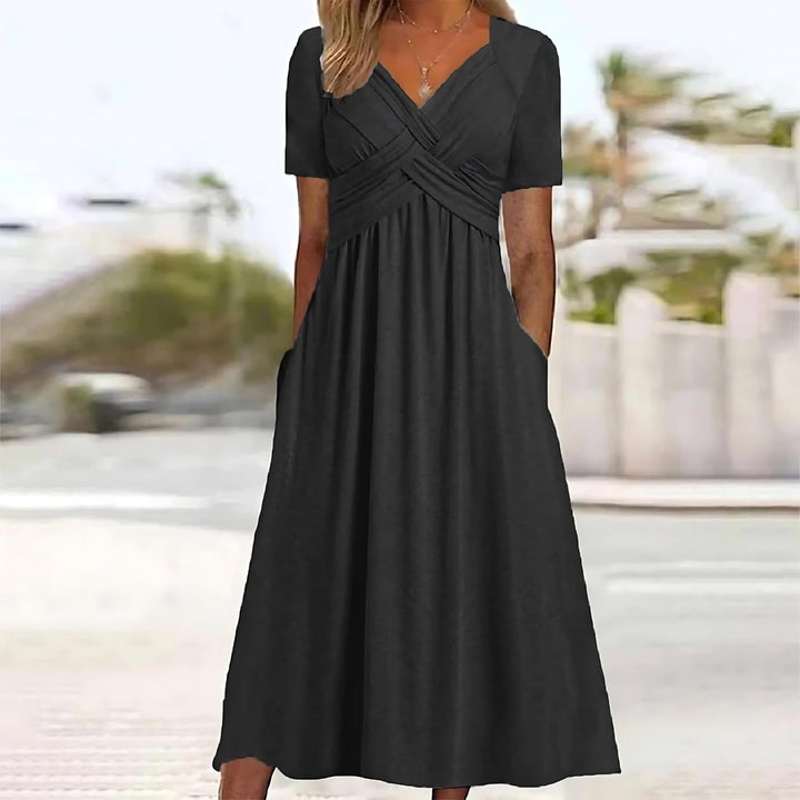 Cecily™ | ELEGANT A-LINE MIDI DRESS