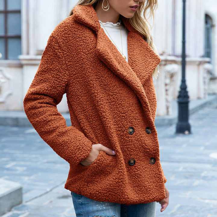 Lucy™ | Elegant Faux Fur Teddy Coat