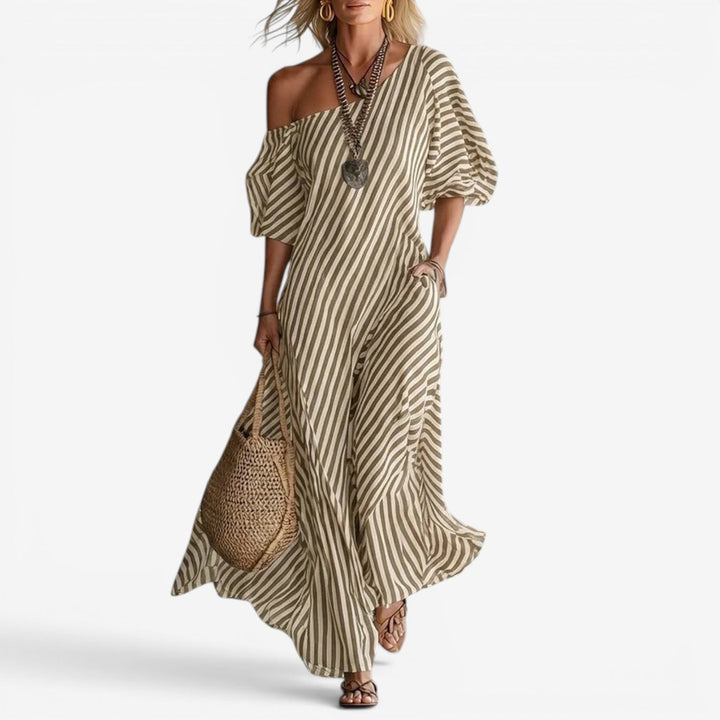 Kath™ | Maxi Dress with Off-the-Shoulder Straps